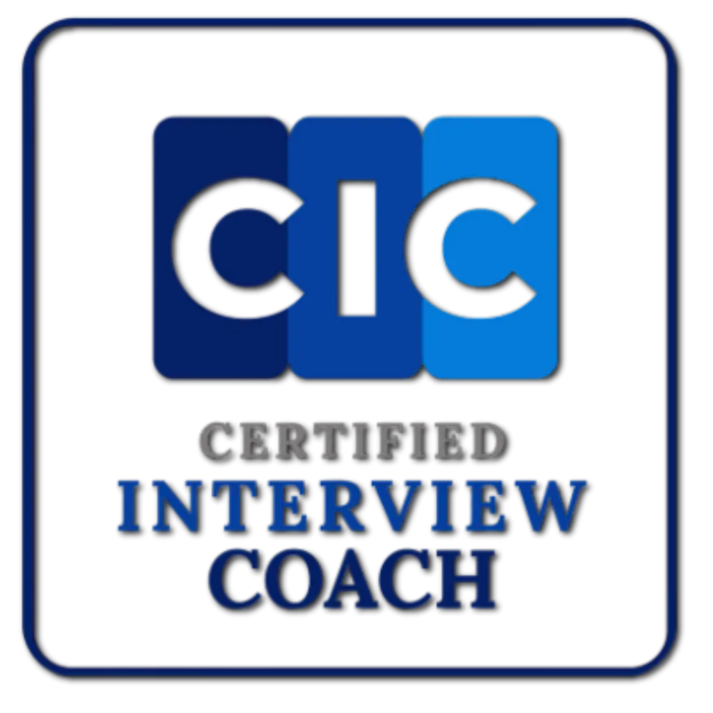 Certified Interview Coach credential badge